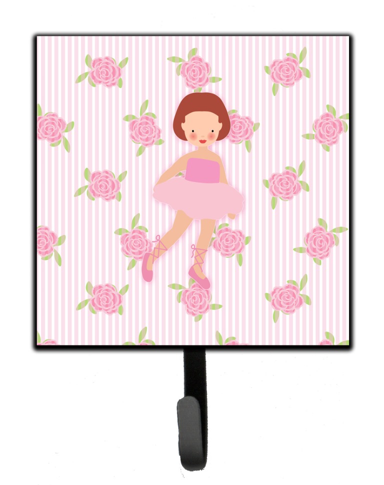 Ballerina Red Short Hair Leash or Key Holder