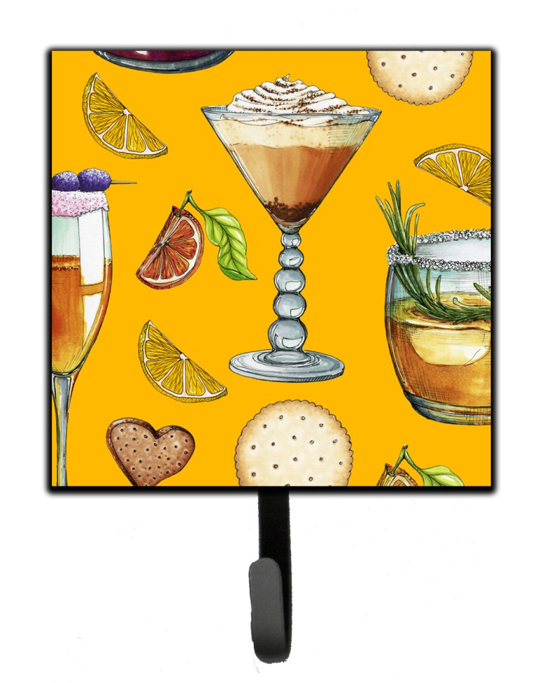 Drinks & Cocktails Gold Leash or Key Holder