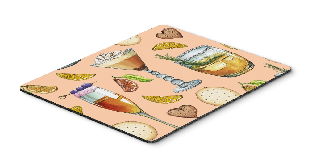 Drinks & Cocktails Peach Mouse Pad