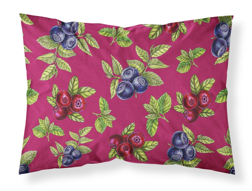 Berries Fabric Standard Pillowcase