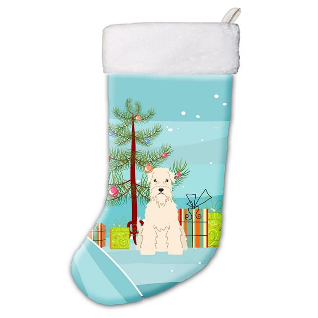 Carolines Treasures BB4186CS Merry Christmas Tree Soft Coated Wheaten Terrier...