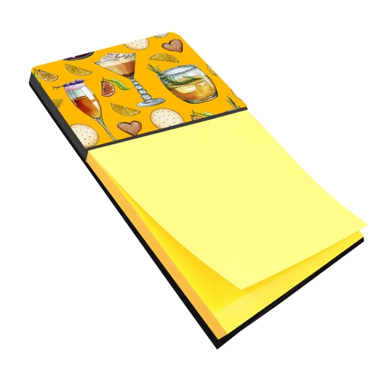 BB5202SN Drinks & Cocktails Gold Sticky Note Holder