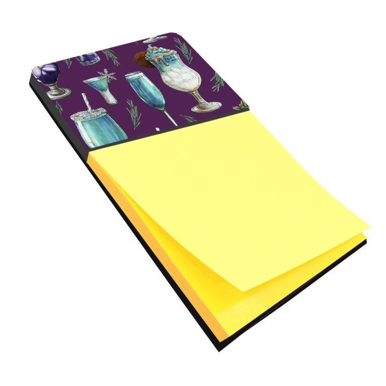 BB5204SN Drinks & Cocktails Purple Sticky Note Holder