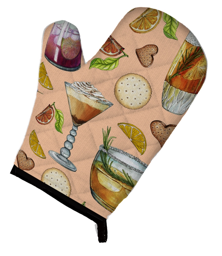 Drinks & Cocktails Peach Oven Mitt