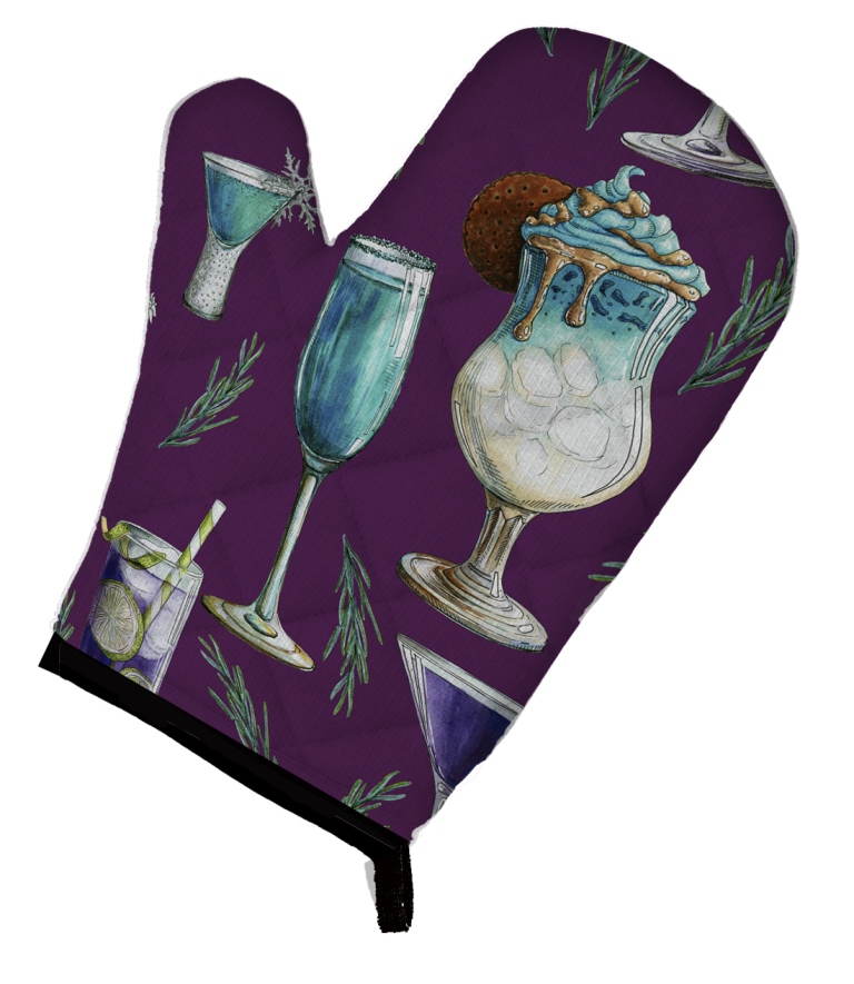 BB5204OVMT Drinks & Cocktails Purple Oven Mitt