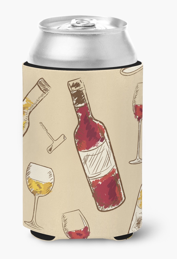 BB5196CC Red & White Wine Can or Bottle Hugger