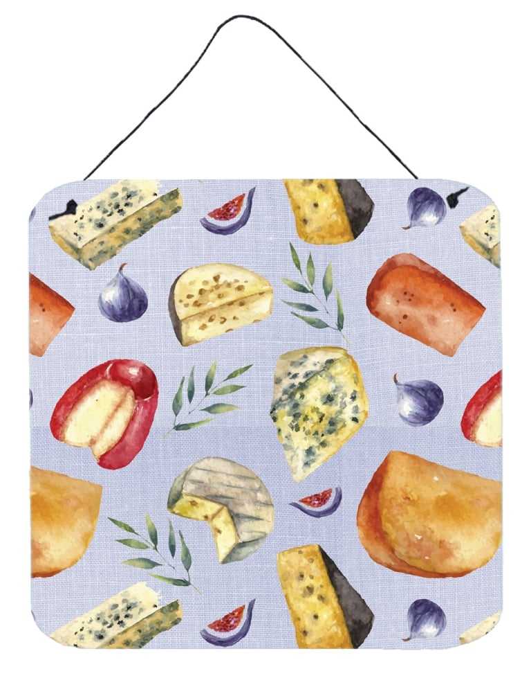 Assortment of Cheeses Wall or Door Hanging Prints