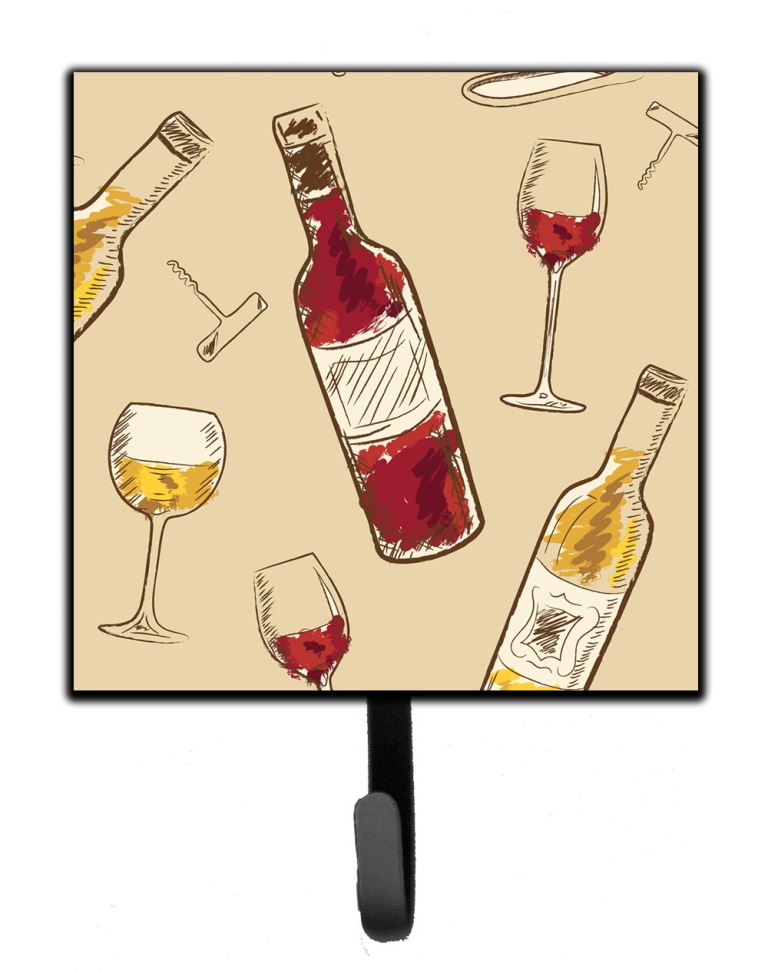 Red & White Wine Leash or Key Holder