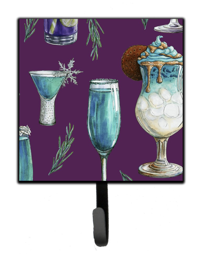 Drinks & Cocktails Purple Leash or Key Holder