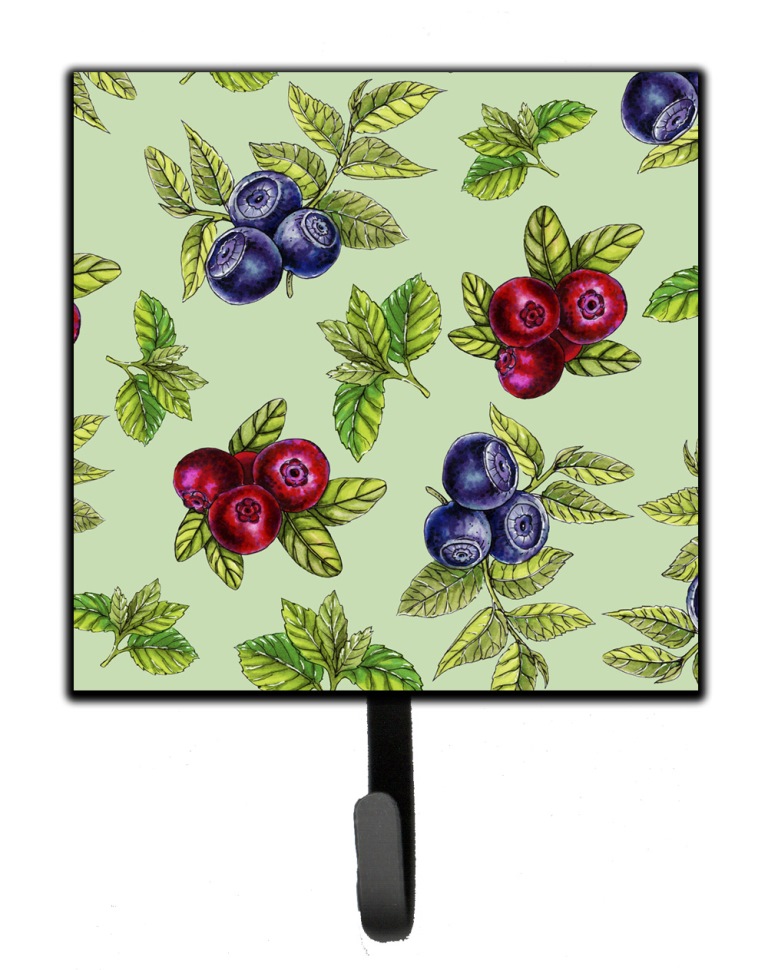 Berries in Green Leash or Key Holder