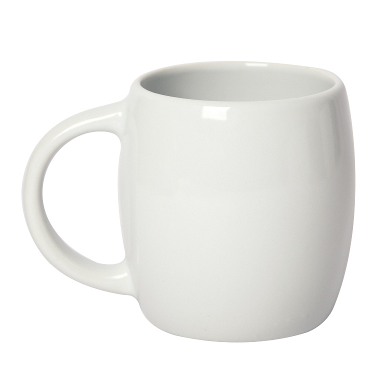 591 ml 20 oz Barrel Mug  White