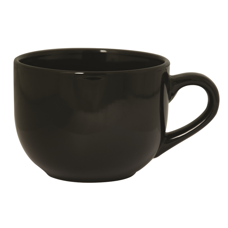 Picture of Debco CM909 Powell River 450 ml 15 oz Soup Mug - Black 