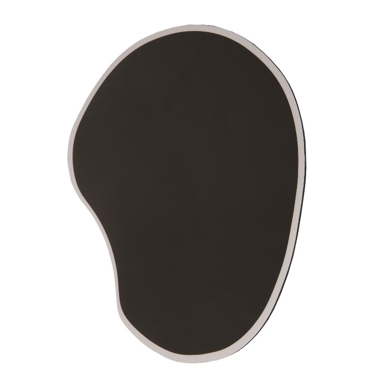 CU6394 Bean Town Mouse Pad - Black / White