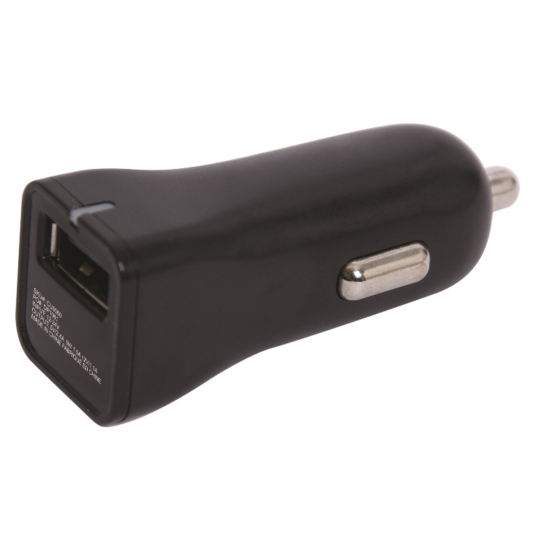 Picture of Debco CU9060 Cheetah Blitz USB 2.0 Fast Car Charger - Black 