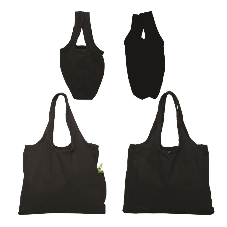 Picture of Debco E8974 San Ramon Valley Shoulder Tote Bag - Black 