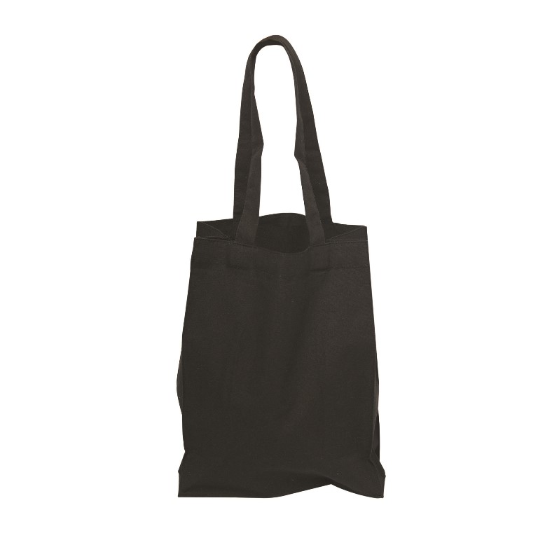Picture of Debco E9025 Mountcastle Cotton Fashion Tote Bag - Black 