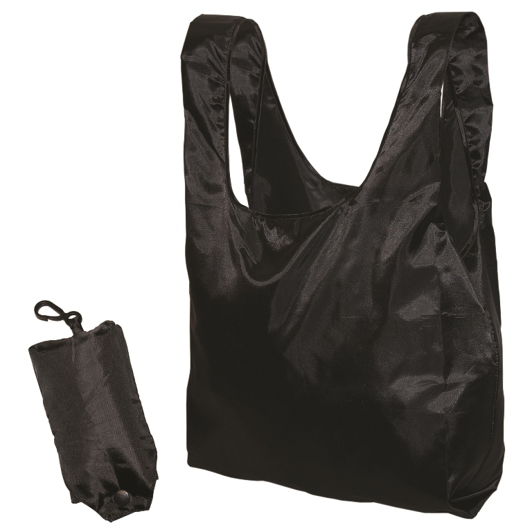 Picture of Debco F5269 Folding Tote Bag in a Pouch - Black 