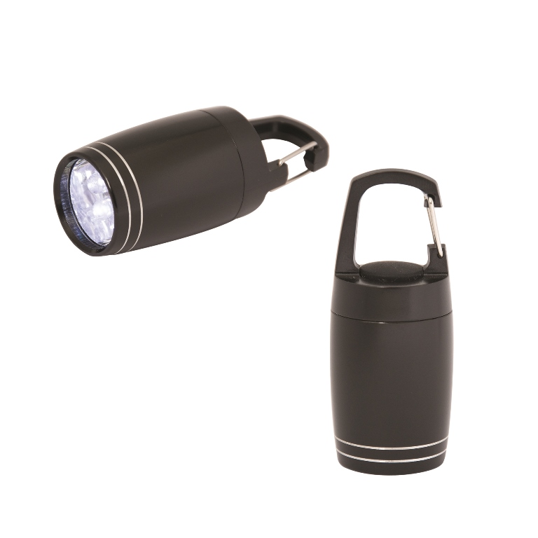 Picture of Debco FL9051 Aquila Bright Mini Barrel Carabineer Light - Black 