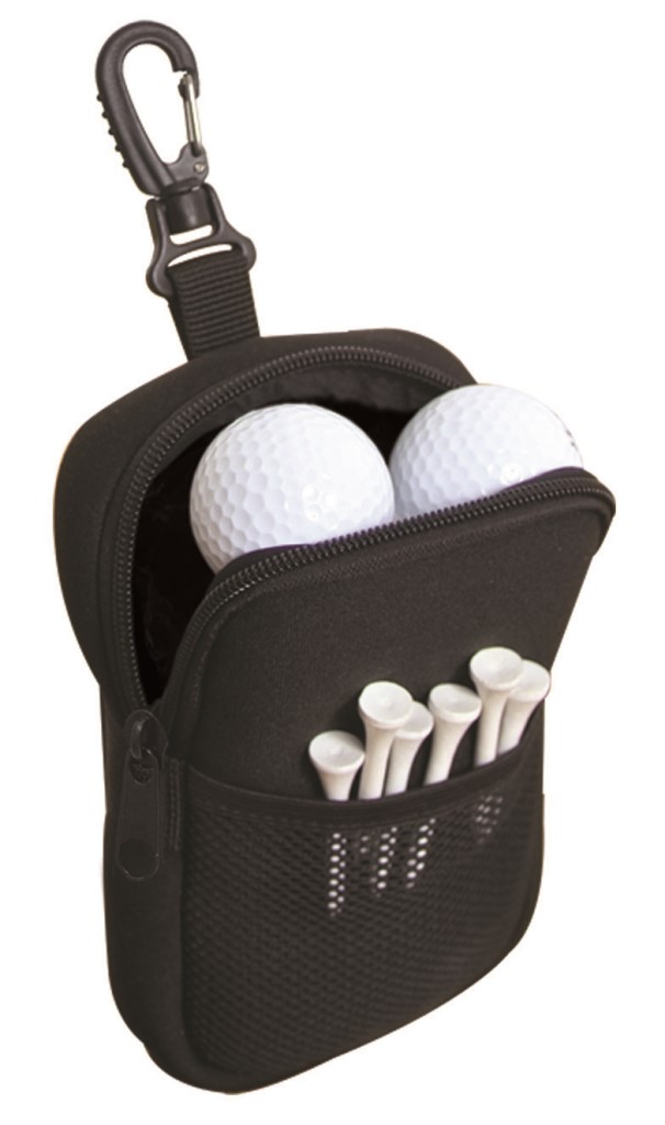 Picture of Debco G4053 Neoprene Golf Accessories Pouch - Black 