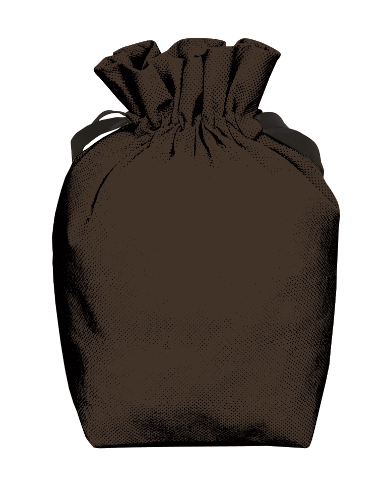 Non Woven Drawstring Pouch - Black