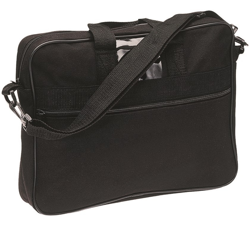 Picture of Debco P3724 Front Outside Pocket Business Brief - Black 