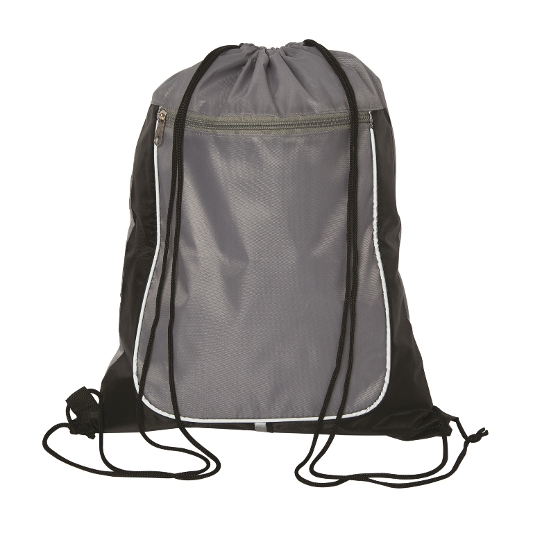 Lonsdale Drawstring Cinch - Grey