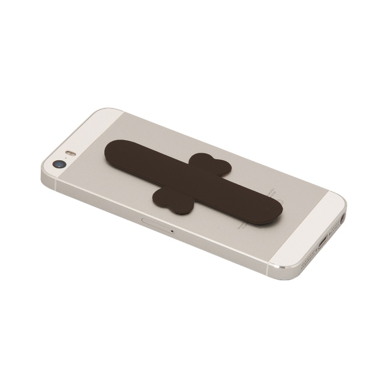 Silicone Sure Phone Stand - Black