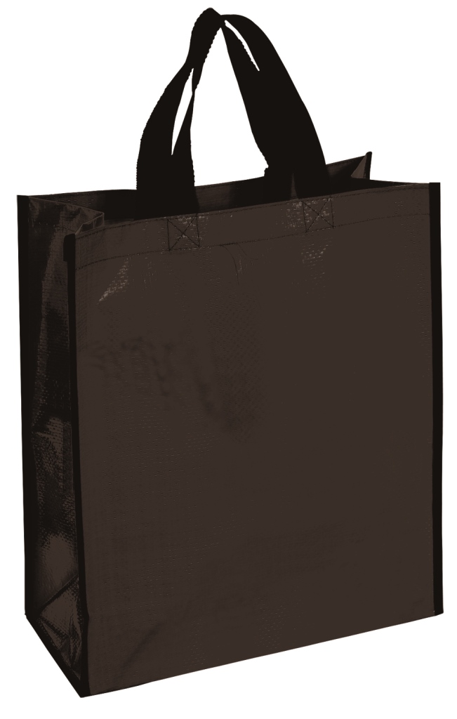 Picture of Debco TO4258 Woven Tote Bag - Black 