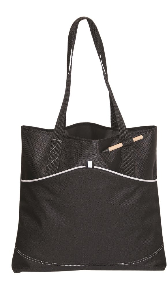 Vision Polyester Tote Black