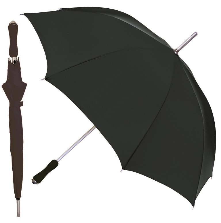 Picture of Debco UE4269 Executive Umbrella with Fiberglass Ribs  Tips Black 
