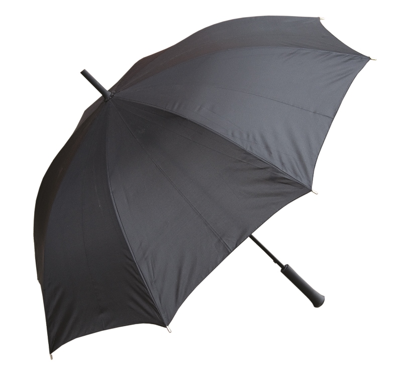 Picture of Debco UE492 10 mm Metal Shaft  Frame Executive Umbrella Black 