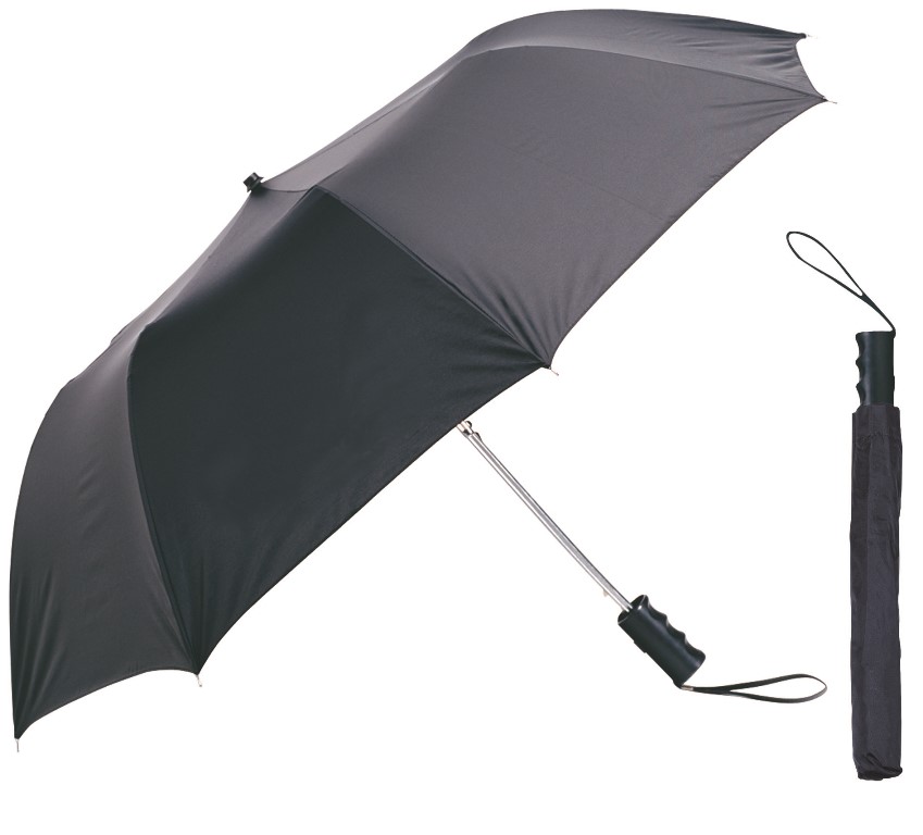 Picture of Debco UF301 42 in. Folding Umbrella Black 