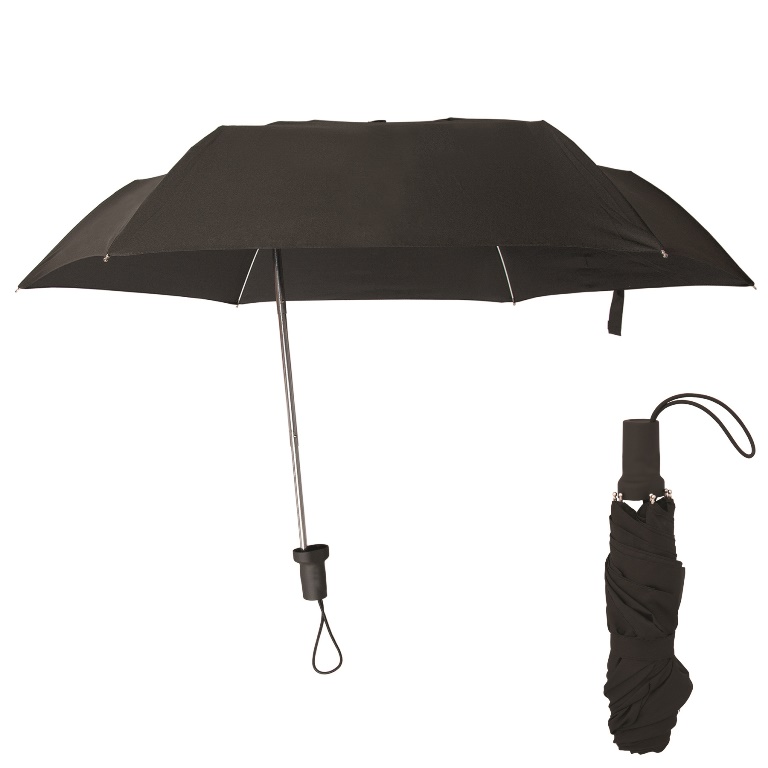 Picture of Debco UF8837 Stay Centre Eccentric Folding Umbrella Black 