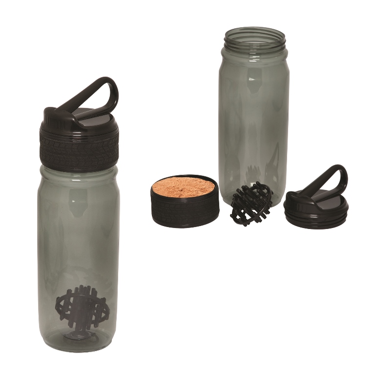 Picture of Debco WB8889 800 ml 27 oz Bay Bottle Shaker - Black 