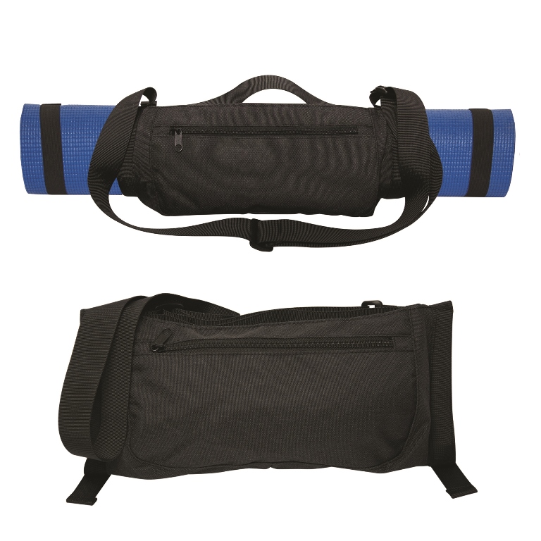 Picture of Debco YM9073 Falkor Yoga Mat Strap with Carry Pouch - Black 