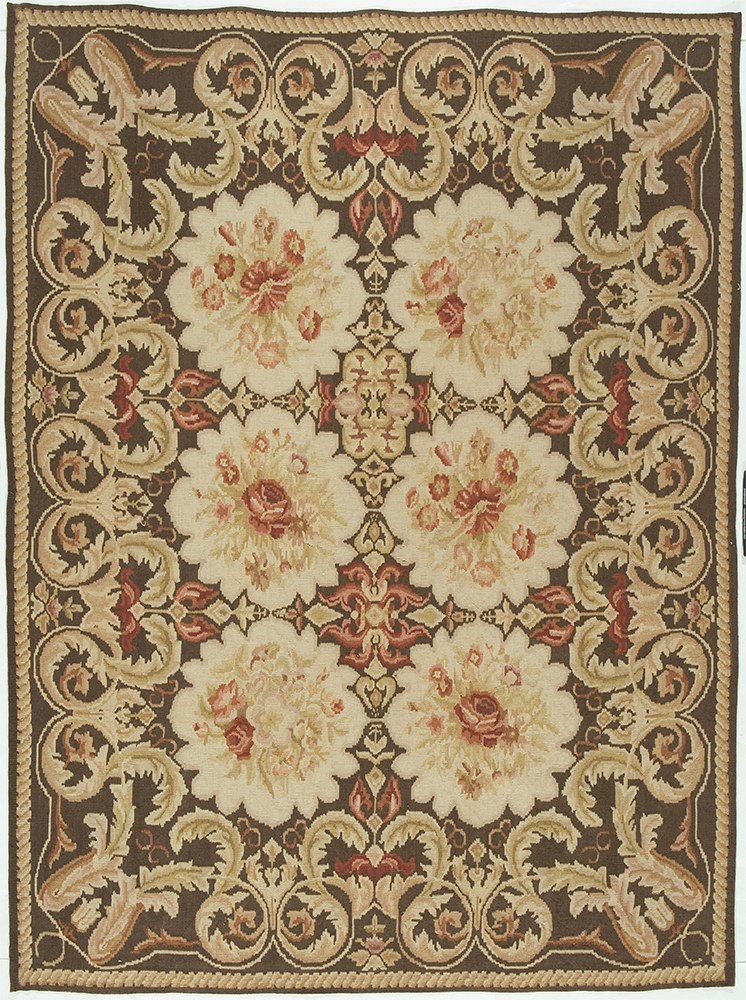 Picture of Due Process Stable Trading Bessarabian Essex Brown Area Rug&#44; 6 x 9 ft.