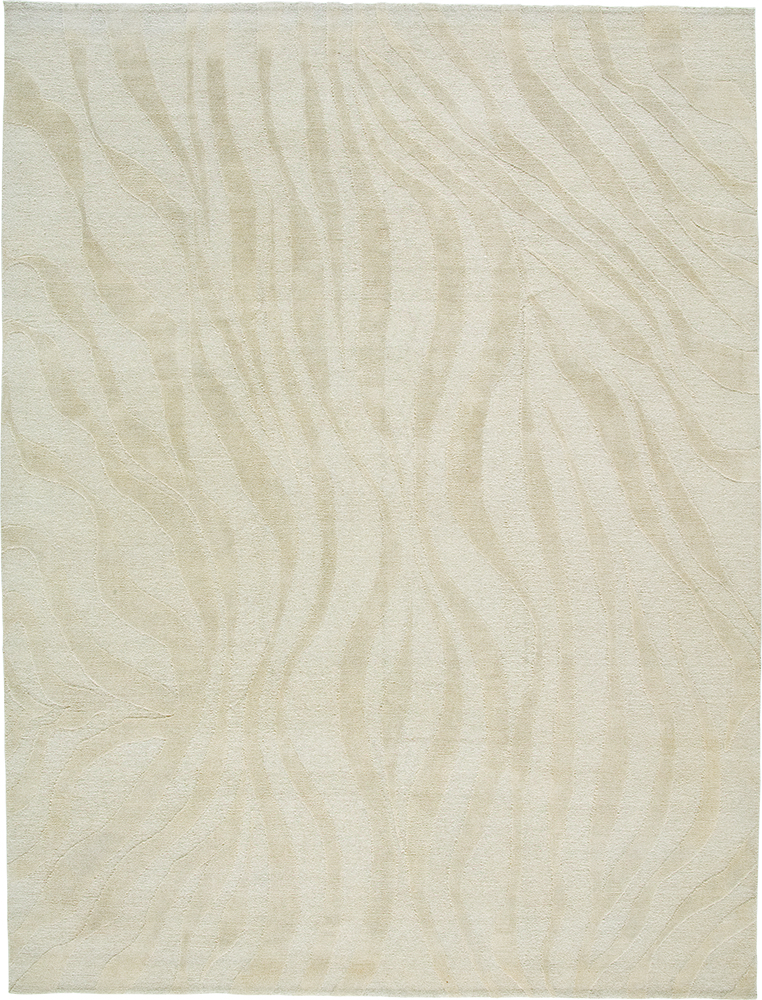 Picture of Due Process Stable Trading Elemental Takri Natural & Ivory Area Rug&#44; 6 x 9 ft.