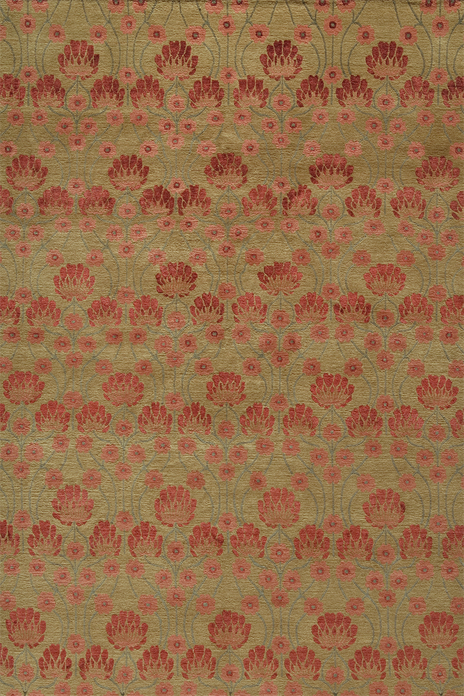 Picture of Due Process Stable Trading Empress Arts & Crafts Camel Area Rug&#44; 3 x 10 ft.
