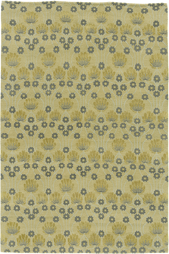Picture of Due Process Stable Trading Empress Arts & Crafts Wheat Area Rug&#44; 6 x 9 ft.