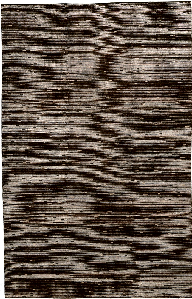 Picture of Due Process Stable Trading Nouveau Shimmer Chocolate Area Rug&#44; 6 x 9 ft.