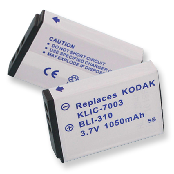 Picture of Empire BLI-310 3.7V Kodak Klic-7003 Li-ion 1000 mAh Battery - 3.7 watt