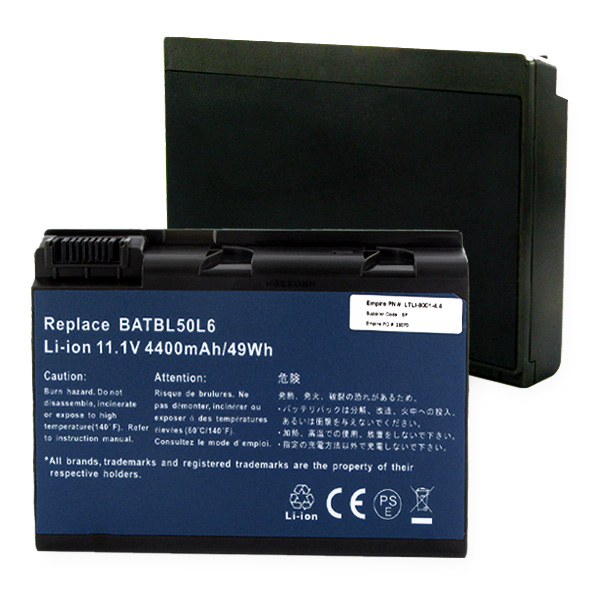 Empire LTLI-9001-4.4 Acer 11.1V 4400 mAh Li-ion Batteries - 48.84 watt