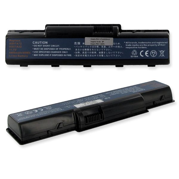 LTLI-9123-4.4 Acer 11.1V 4400 mAh Li-ion Batteries - 48.84 watt