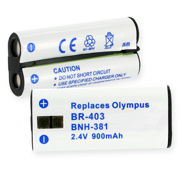 Picture of Empire BNH-381 2.4V Olympus BR403 Nickel Metal Hydride Batteries 900 mAh - 2.16 watt