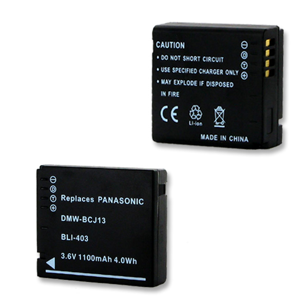 Picture of Empire BLI-403 Panasonic DMW-BCJ13 3.6V 1100 mAh Batteries - 3.96 watt