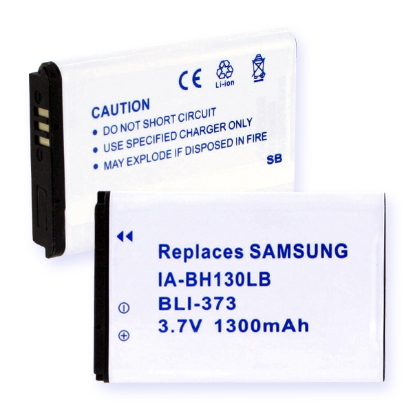 Picture of Empire BLI-373 3.7V Samsung LA-BH130LB Li-ion 1300 mAh Batteries - 4.81 watt