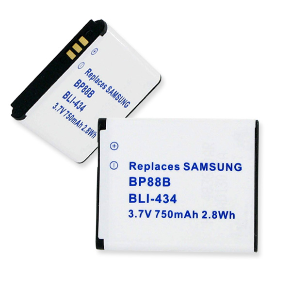 Picture of Empire BLI-434 Samsung BP88B 3.7V 750 mAh Batteries - 2.77 watt