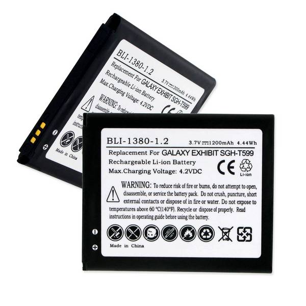 Picture of Empire BLI-1380-1.2 Samsung Galaxy SGH-T599 EB425161LA 3.7V 1.2Ah Li-ion Battery - 4.44 watt