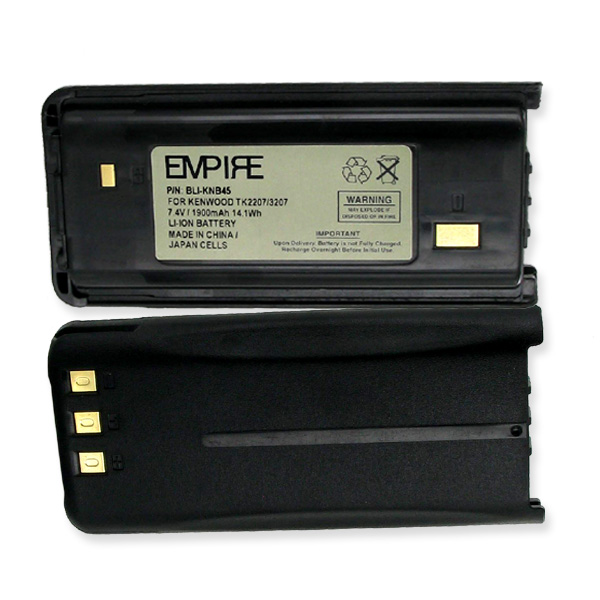 Picture of Empire BLI-KNB45 7.4V Kenwood KNB45 Li-ion 1900 mAh Battery - 14.06 watt