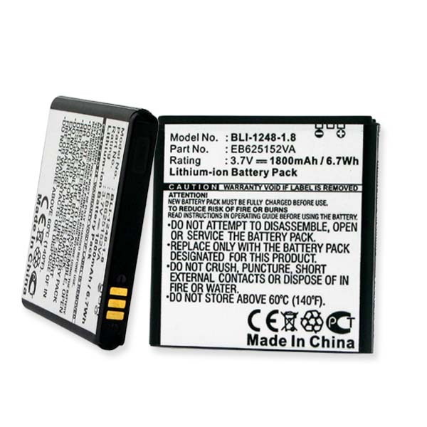 BLI-1248-1.8 Samsung Epic Touch 4G SPH-D710 3.7V 1800 mAh Li-ion Battery - 6.66 watt